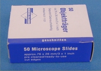 Microscope slides and cover slips